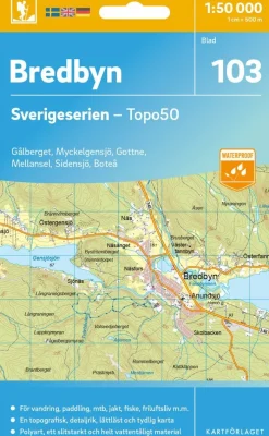 103 Bredbyn Sverigeserien Topo50