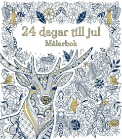 24 dagar kvar till jul : målarbok