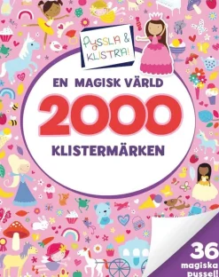 2000 klistermärken. En magisk värld