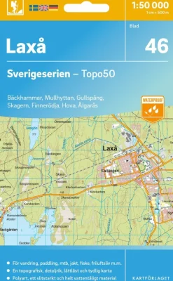 46 Laxå Sverigeserien Topo50