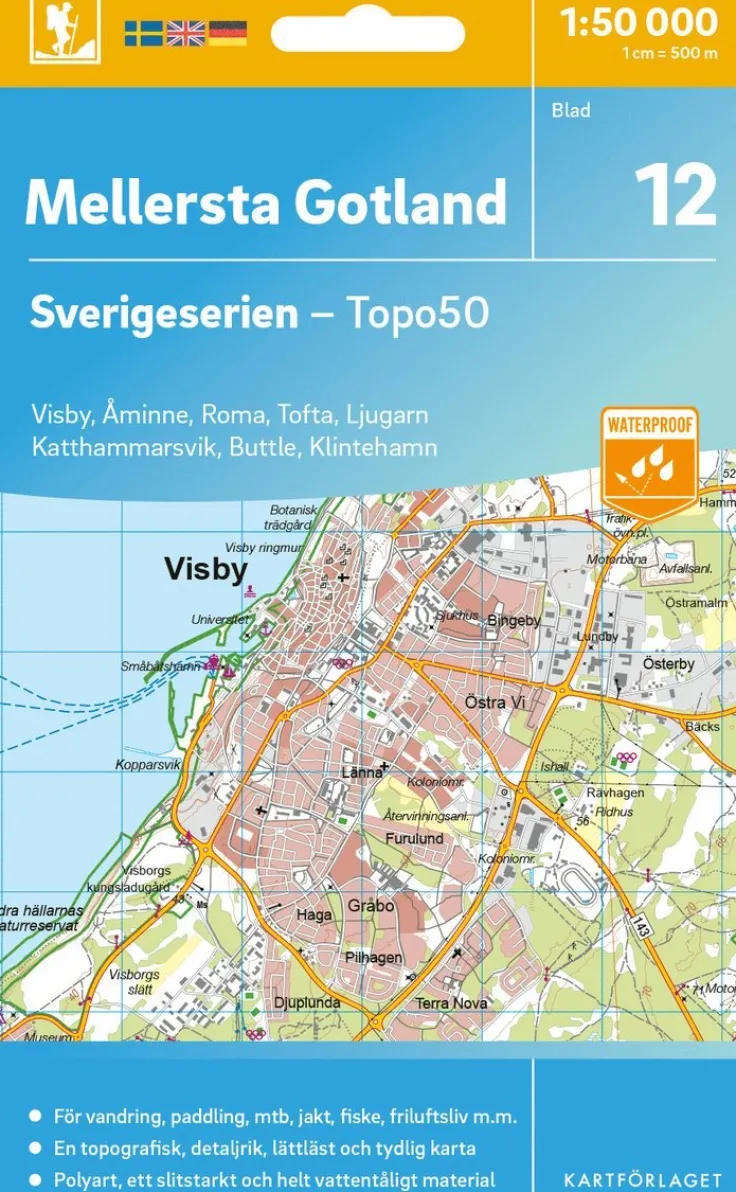 12 Mellersta Gotland Sverigeserien Topo50