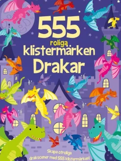 555 roliga klistermärken : Drakar