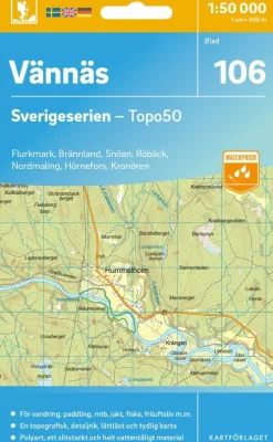 106 Vännäs Sverigeserien Topo50