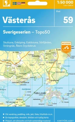 59 Västerås Sverigeserien Topo50