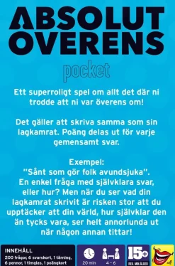 Absolut Överens - Pocket