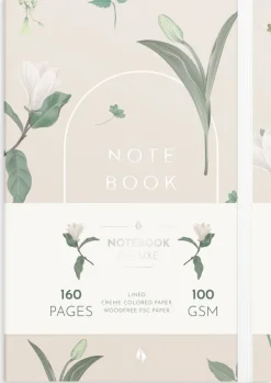 Anteckningsbok A5 Deluxe Floral