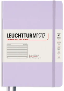 Anteckningsbok A5 Leuchtturm1917 linjerad Lilac