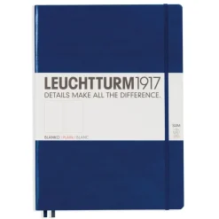 Anteckningsbok A4+ Leuchtturm1917 slim olinjerad Navy