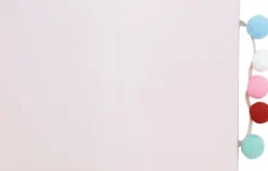 Anteckningsbok A5 Pom Pom rosa