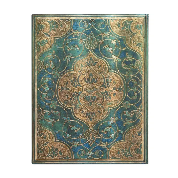 Anteckningsbok Paperblanks Flexi Ultra - Turquoise Cronicles