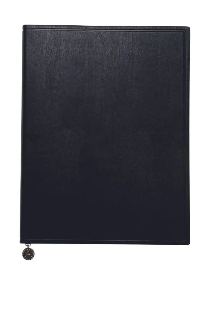 Anteckningsbok 19x25cm linjerad soft svart