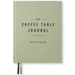 Coffe table journal - grön