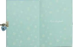 Dagbok med lås Hjärta