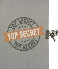 Dagbok med lås Top secret