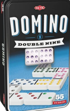 Domino Dubbel 9 plåtask