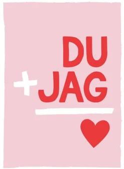 Du + jag = <3