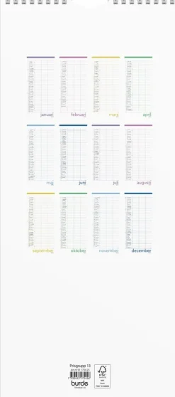 Familjekalender 2025 Lilla Familjekalendern