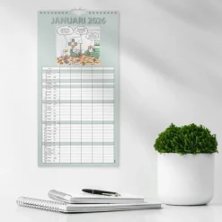 Familjekalender 2025-2026 Rolig