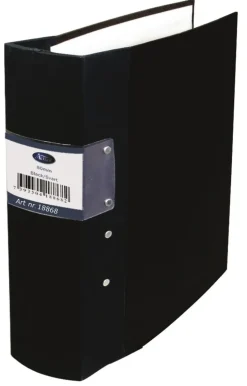 Gaffelpärm A4 80mm svart