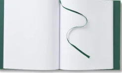 Gästbok 210x240mm 150 blad grön