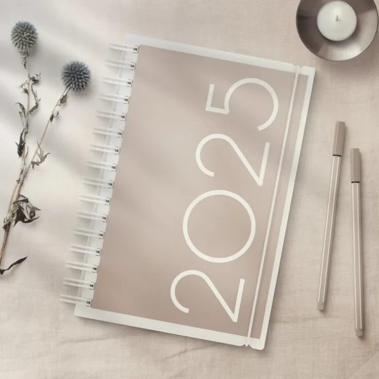 Kalender 2025 Dagbok 4i1