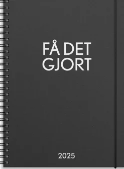 Kalender 2025 Få det gjort svart