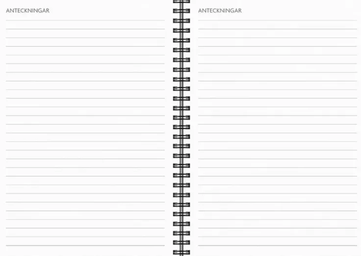 Kalender 2025 Få det gjort svart