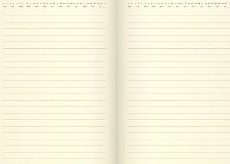 Kalender 2025 Liten Veckokalender Forma Deluxe svart