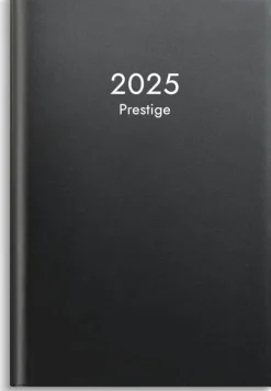 Kalender 2025 Prestige svart plast