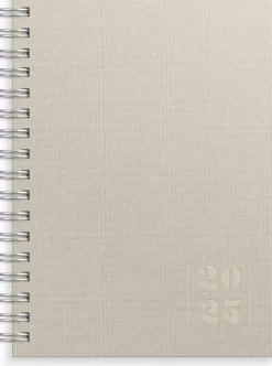 Kalender 2025 Senator A6 Textile beige