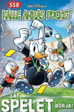 Kalle Ankas Pocket 558. Låt spelet börja
