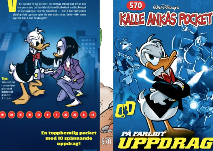 Kalle Ankas Pocket 570. På farligt uppdrag