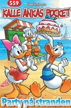 Kalle Ankas Pocket 559. Party på stranden