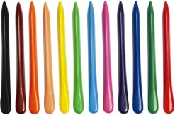 Plastkritor 12 färger