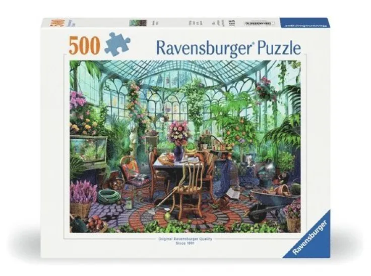 Pussel 500 bitar - Greenhouse Mornings