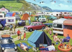 Pussel 1000 bitar Camping & Caravanning