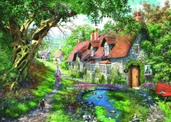 Pussel 1000 bitar Flower Hill Lane