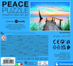 Pussel 500 bitar Peace Puzzle Peaceful Wind