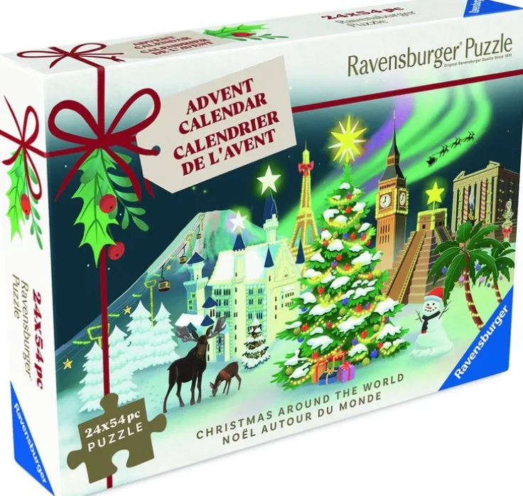 Pussel adventskalender Ravensburger