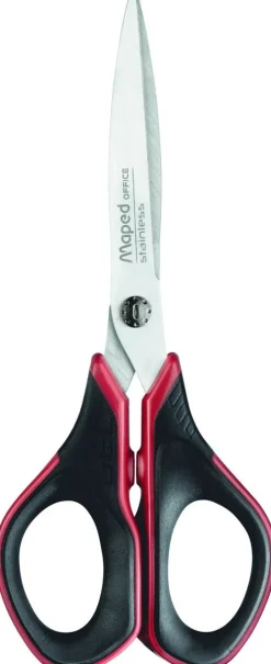 Sax 17cm Maped Advanced Gel svart/röd