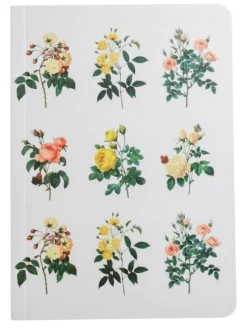 Skrivhäfte A6 Rosor