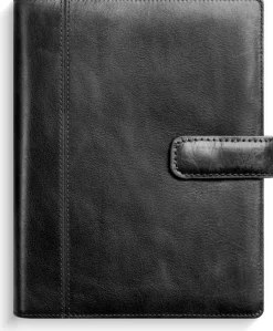 Systemkalender Compact skinn svart