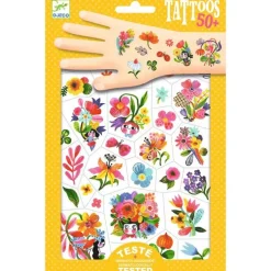 Tatuering Aqua flor