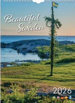 Väggkalender 2026 Beautiful Sweden