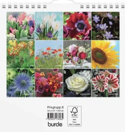 Väggkalender 2026 Blommor