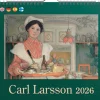Väggkalender 2026 Carl Larsson