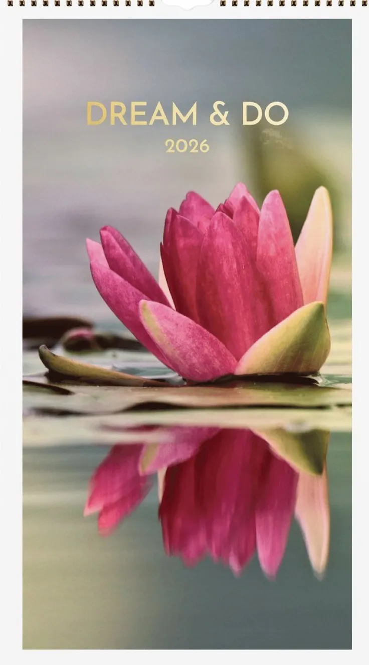 Väggkalender 2026 Dream & Do