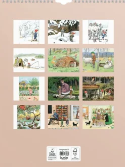 Väggkalender 2026 Elsa Beskow