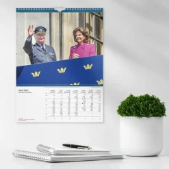 Väggkalender 2026 Kungafamiljen