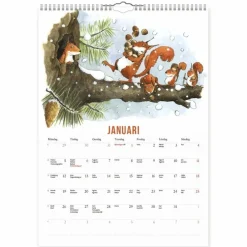 Väggkalender 2026 Maria Fidler